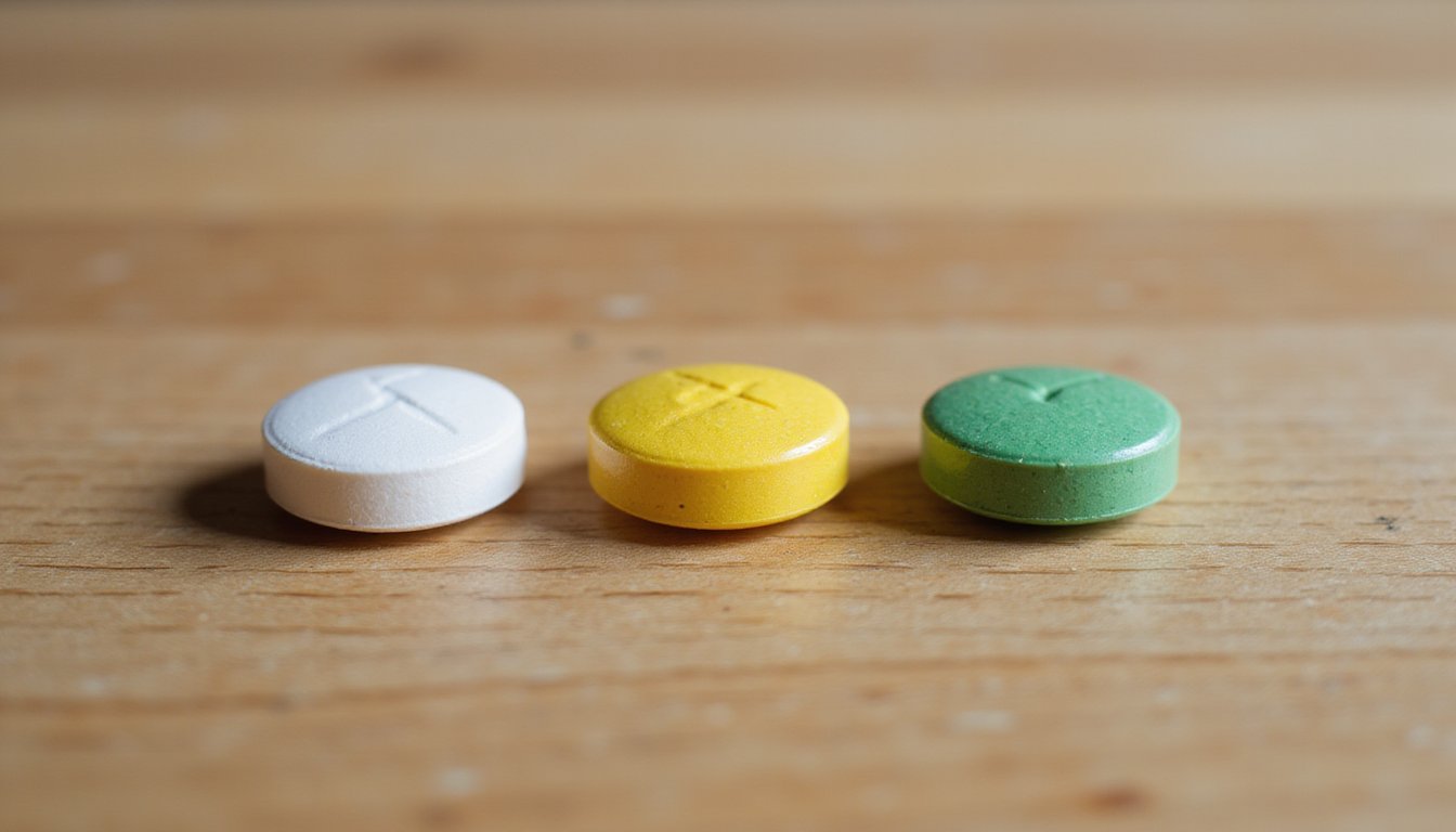 xanax identification guide colors
