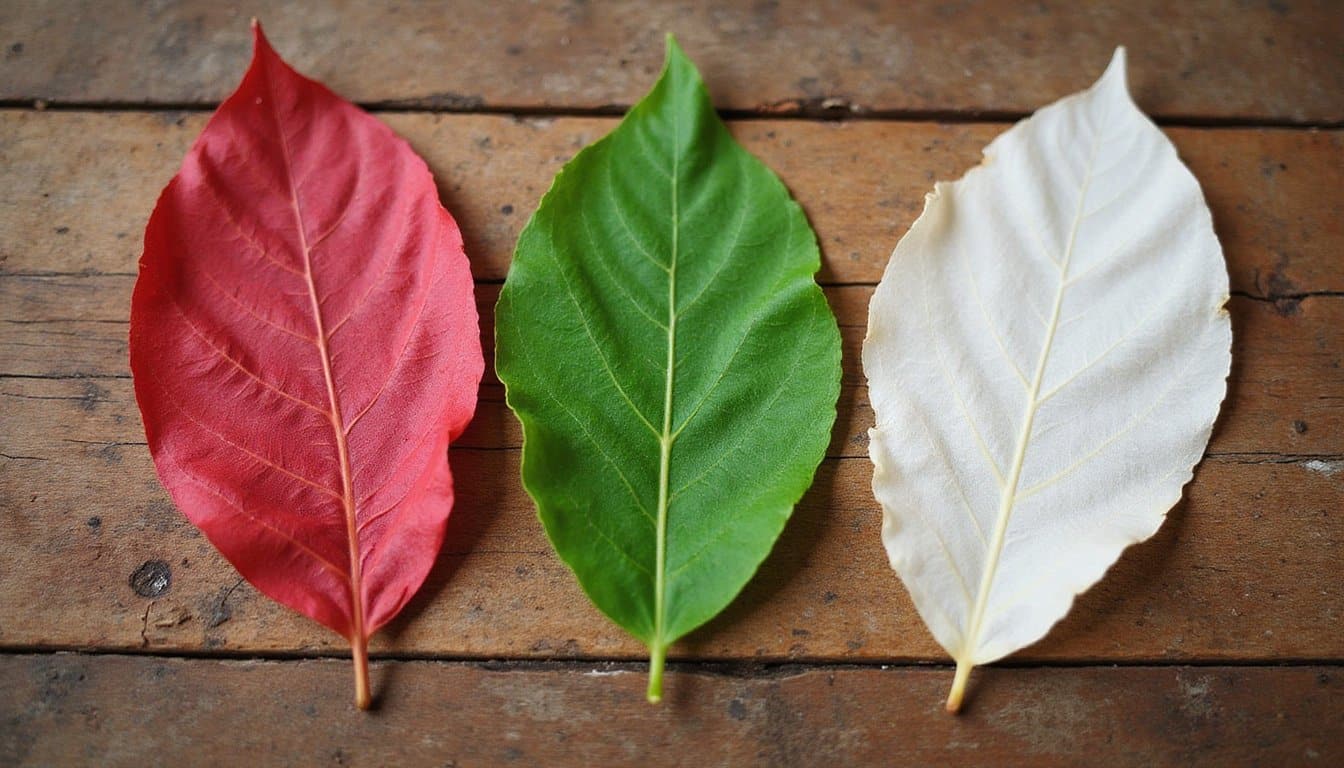 kratom vein color differences