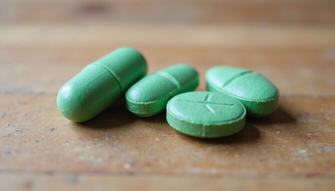 identifying authentic green xanax
