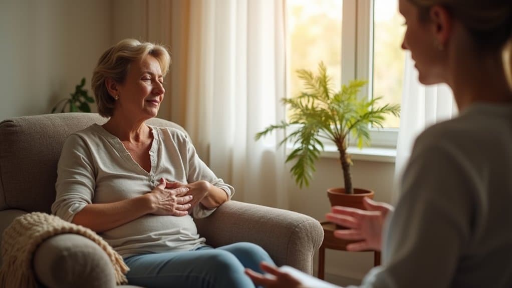 preliminary ptsd symptom relief