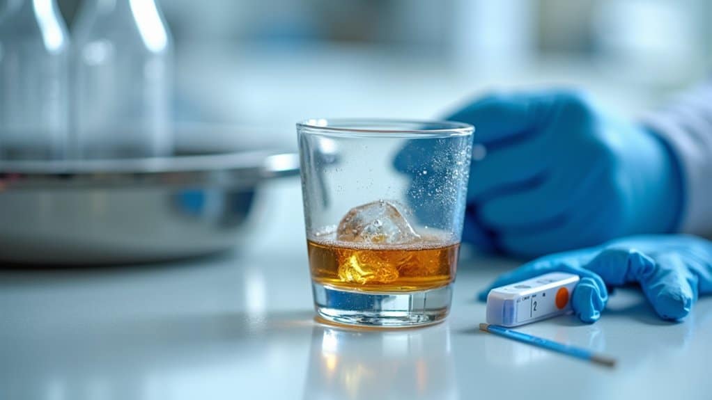 alcohol detection on standard drug tests