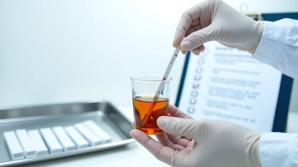 urine alcohol testing requires order