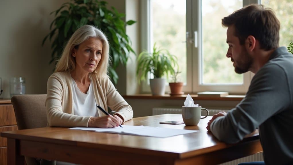 therapist completes fmla forms